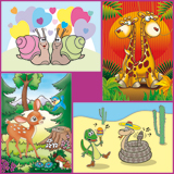 Dieren illustraties