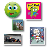 Stammetjes - stickers