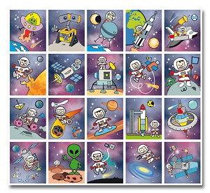 Serie  5 - ruimtevaart