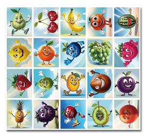 Serie 40 - fruitjes