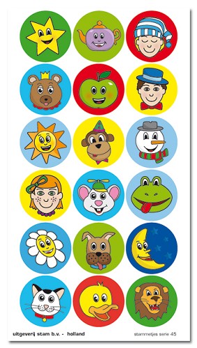 Serie 45 - lachebekjes