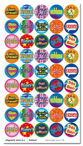 Serie 118 - Franse teksten