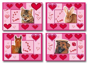 Serie 454 - love animals
