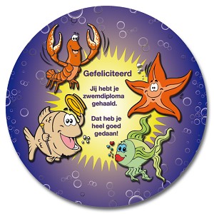 Serie 112 - zwemdiploma gefeliciteerd