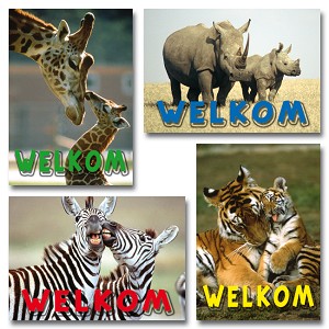 Serie 707 - wild met jong