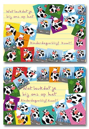 Serie 906 - grappige koeien *