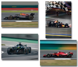Serie 12028 - race auto's
