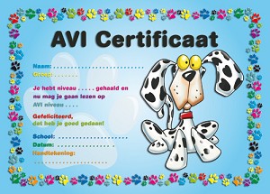 AVI certificaat 1057 - hond