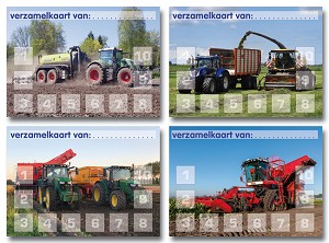 Verzamelkaarten landbouw serie 709