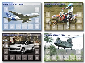Verzamelkaarten voertuigen serie 710