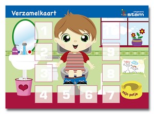 Verzamelkaarten zindelijkheid serie 713