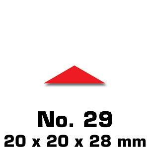 Driehoek 20x20x28