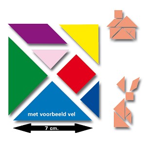 Tangram mozaiek