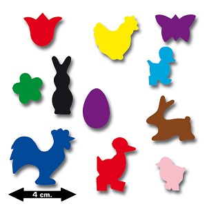 Paas plakfiguren