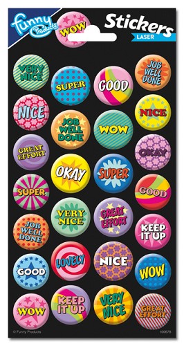 Stickers serie 31/4 - Complimenten
