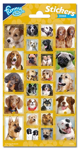 Stickers serie 31/41 - Honden