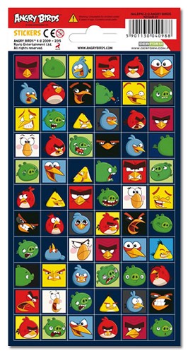 Stickers serie 31/55 - Angry Birds